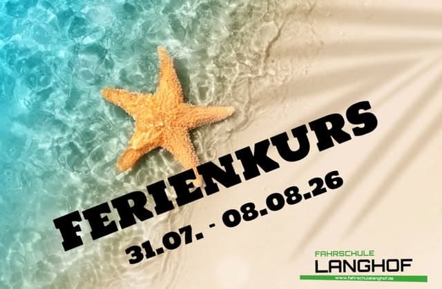 Beitrag der Fahrschule Langhof